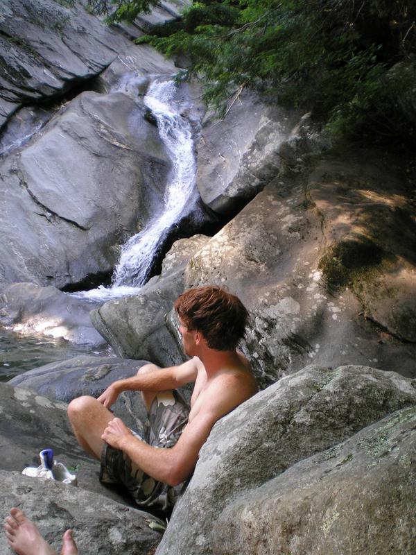 Swimming, Waterfalls